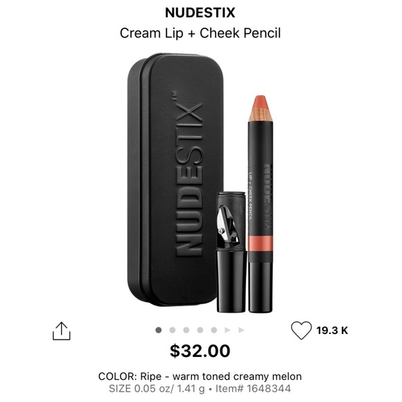 Nudestix cream blush & lipstick - Picture 1 of 3